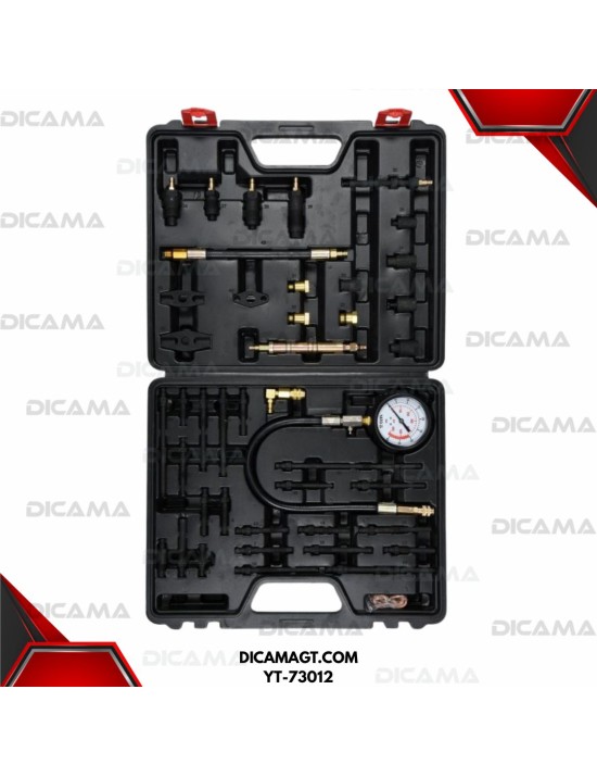 COMPRESIMETRO DE DIESEL Y GASOLINA UNIVERSAL SET 50 PCS YATO YT-73012
