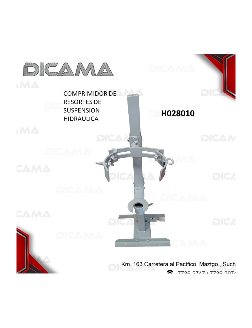 COMPRIMIDOR DE RESORTES DE SUSPENSION HIDRAULICA 2 BBT HF0112