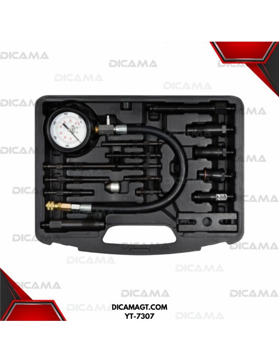 COMPRESIMETRO DE DIESEL PARA MOTORES 16 PCS YATO YT-7307