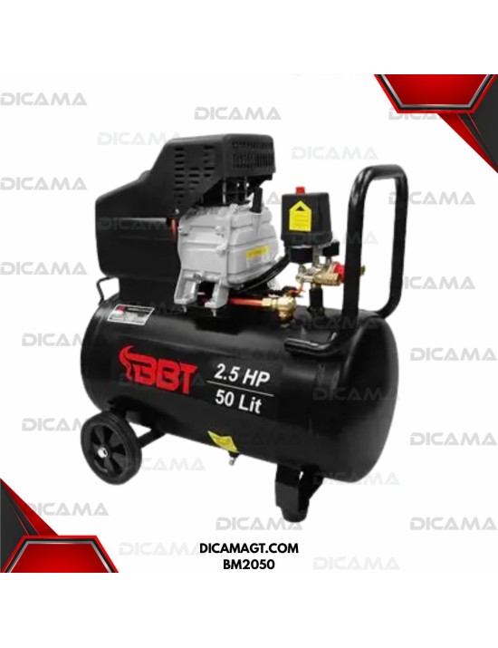 COMPRESOR AIRE 2.5HP 50 LTS BBT BM2050