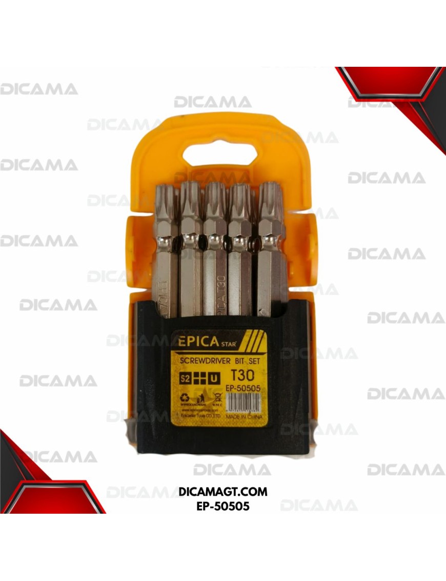 PUNTAS JGO 10 PZAS EPICA STAR EP-50505