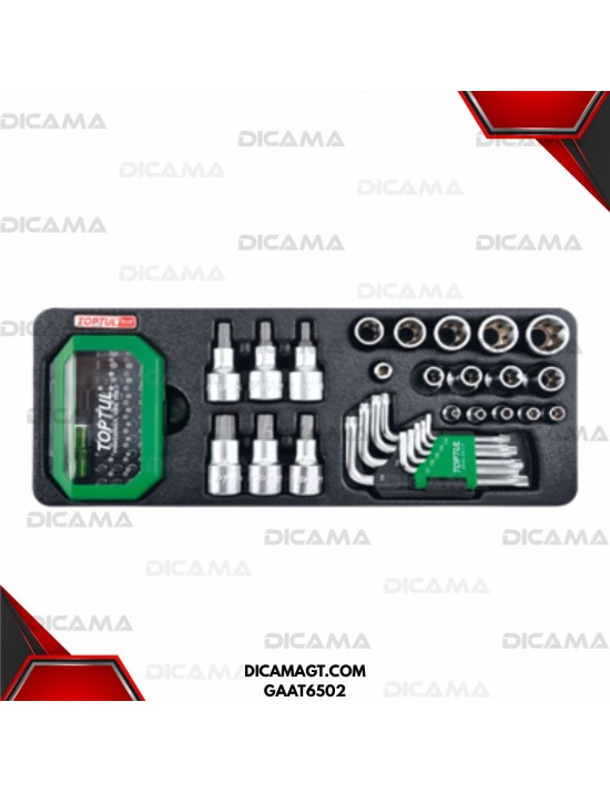 COPAS JGO TORX 65 PZS 9805 TOPTUL GAAT6502