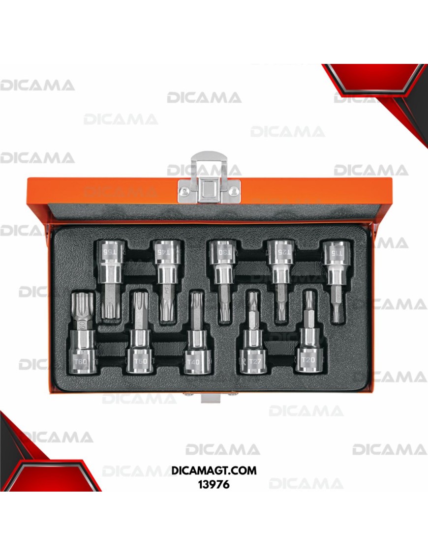 COPAS JGO 10 PZAS TORX TRUPER 13976