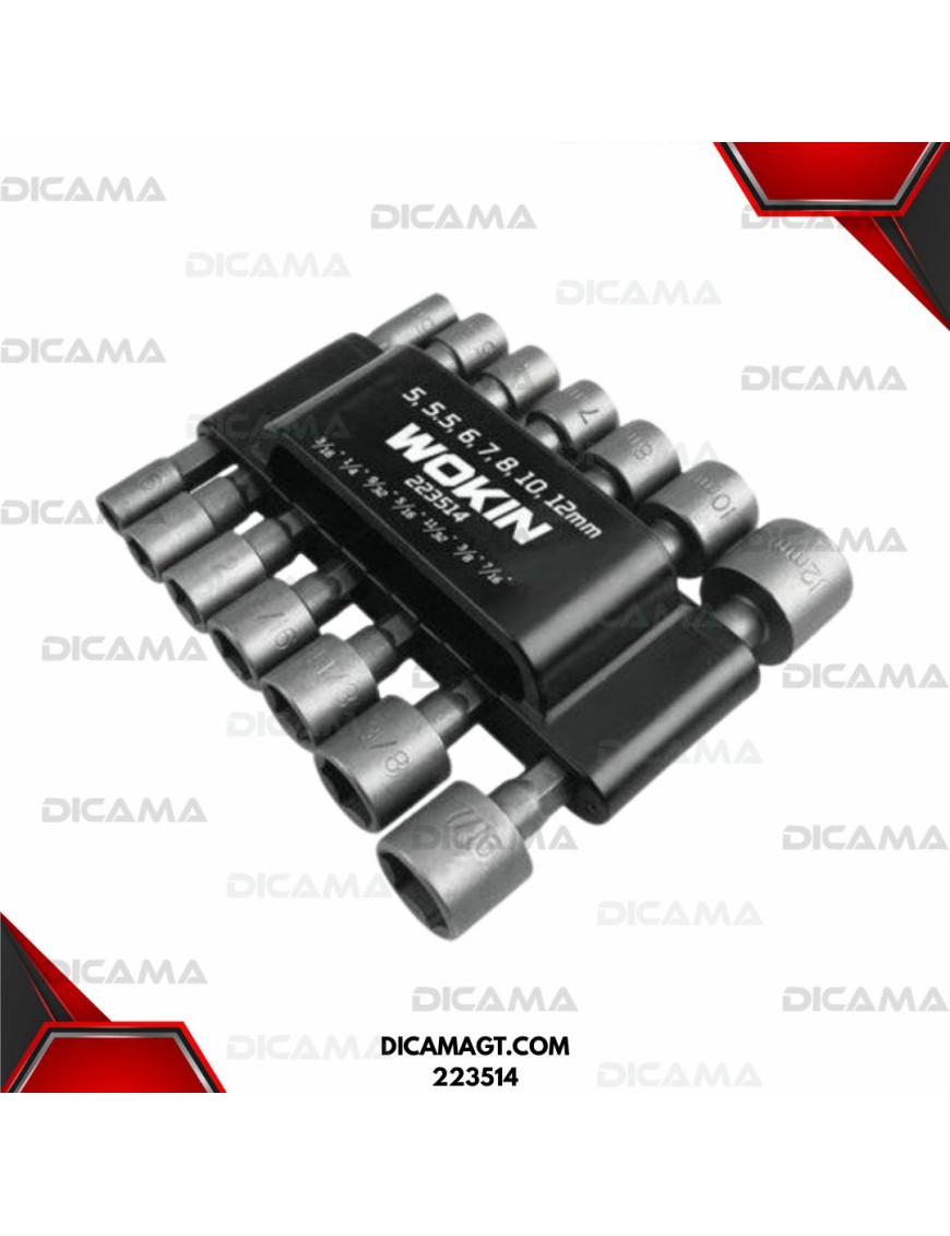 COPAS JGO 14 PZS PARA BARRENO WOKIN 223514