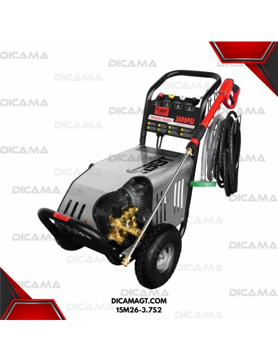 HIDROLAVADORA ELECTRICA 2200 4HP PSI 220 VOLTIOS 26GPM BBT 15M26-3.7S2
