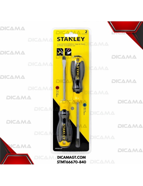 DESARMADOR JGO 2 PZS STANLEY STMT66670-840