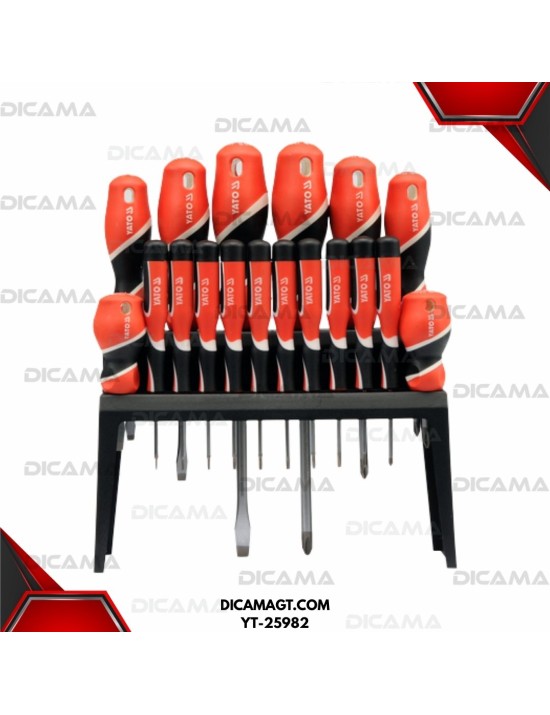 DESARMADOR JGO 18 PZS YATO YT-25982