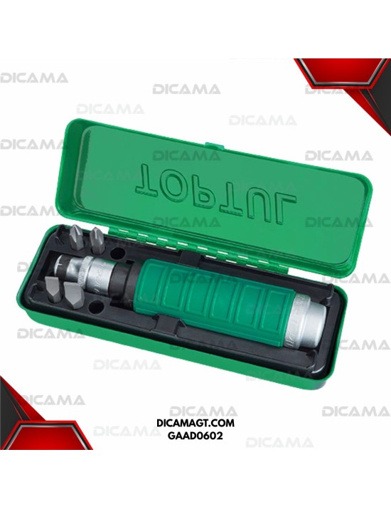 DESARMADOR DE IMPACTO 4 PZS TOPTUL GAAD0602