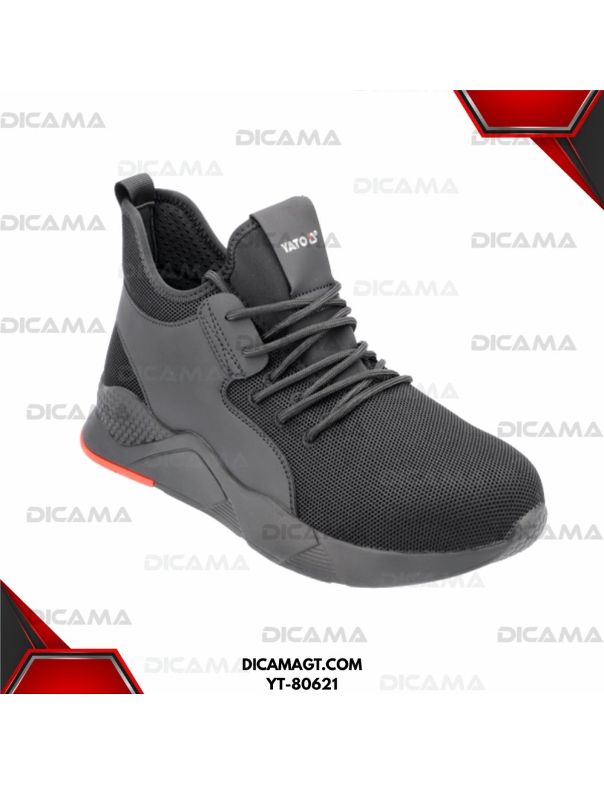 ZAPATO TENIS INDUSTRIALES NEGRO #40 YATO YT-80621