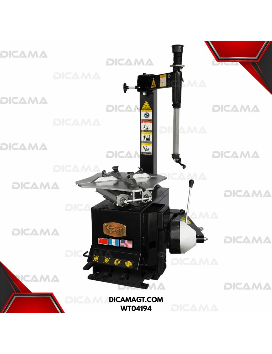 DESMONTADORA DE LLANTAS SEMI-AUTOMATICA RIM12-24 BBT WT04194