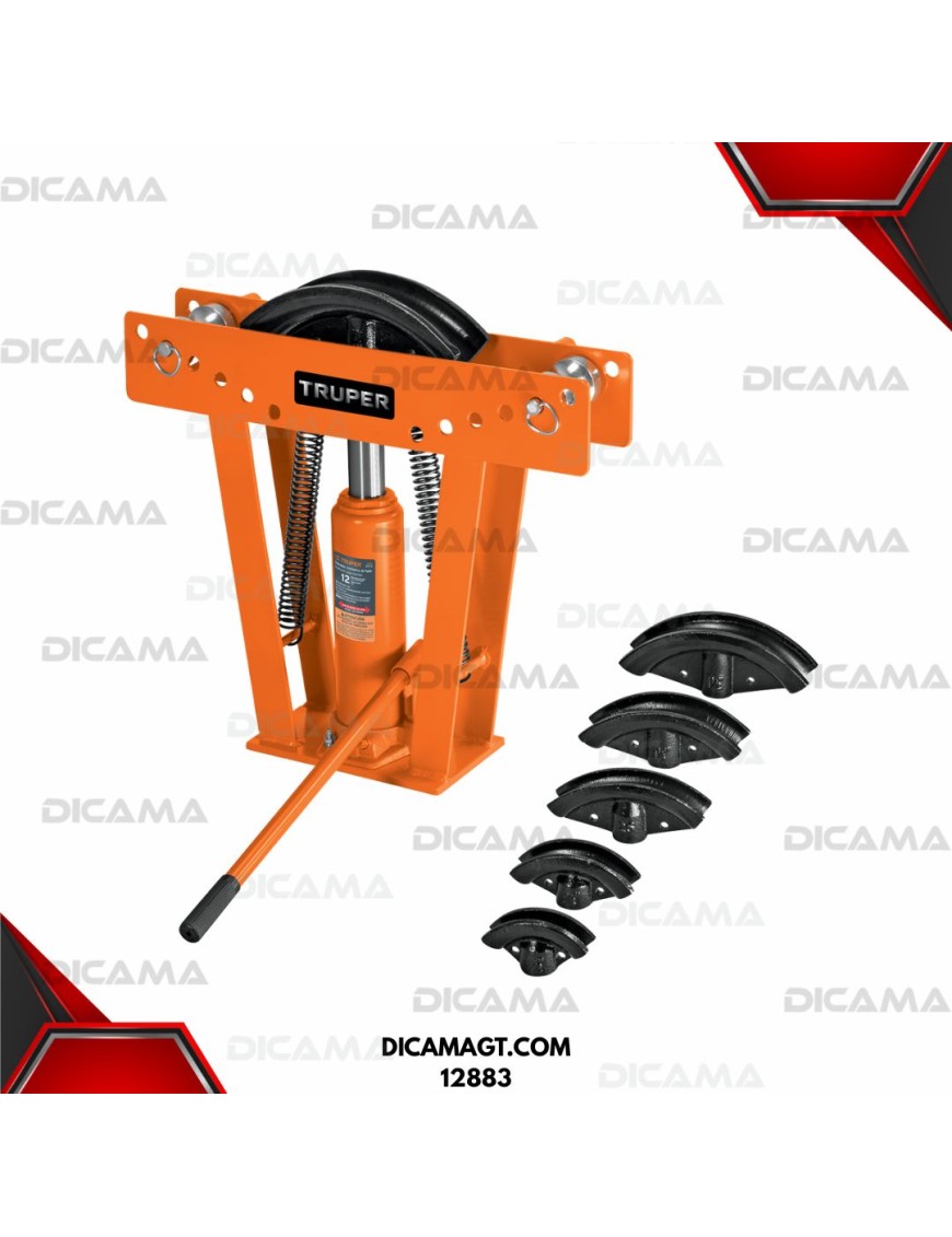 DOBLADORA DE TUBO 1/2 A 2 12 TONELADAS TRUPER 12883