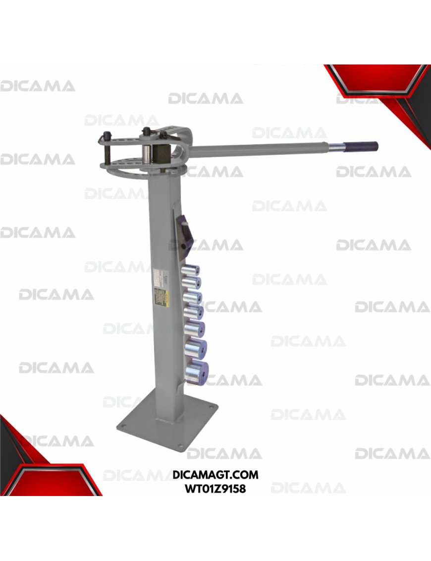 DOBLADORA MANUAL DE HIERRO EN FORMAS DE PEDESTAL BBT WT01Z9158