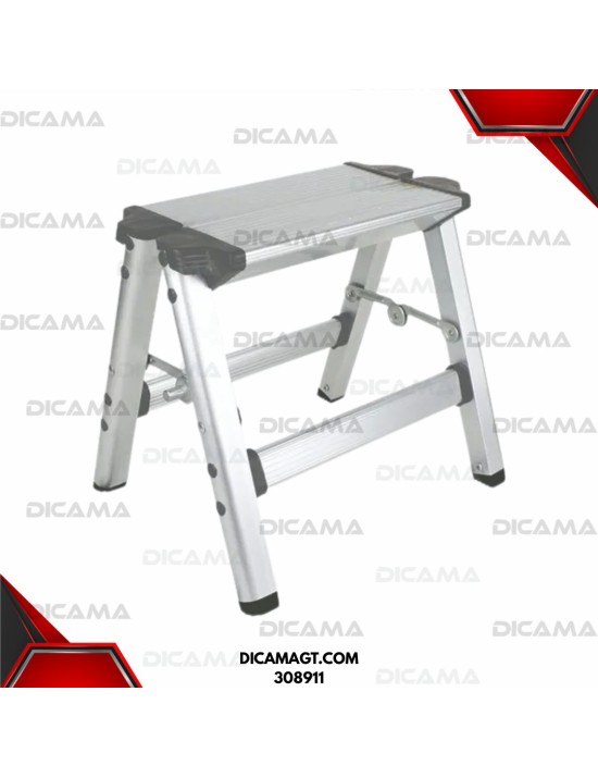 ESCALERA ALUMINIO DE TIJERA 1 ESCALON MAXTOOL 308911