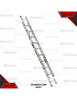 ESCALERA ALUMINIO EXTENSION 20 ESCALONES 6.10MTS TRUPER 16027