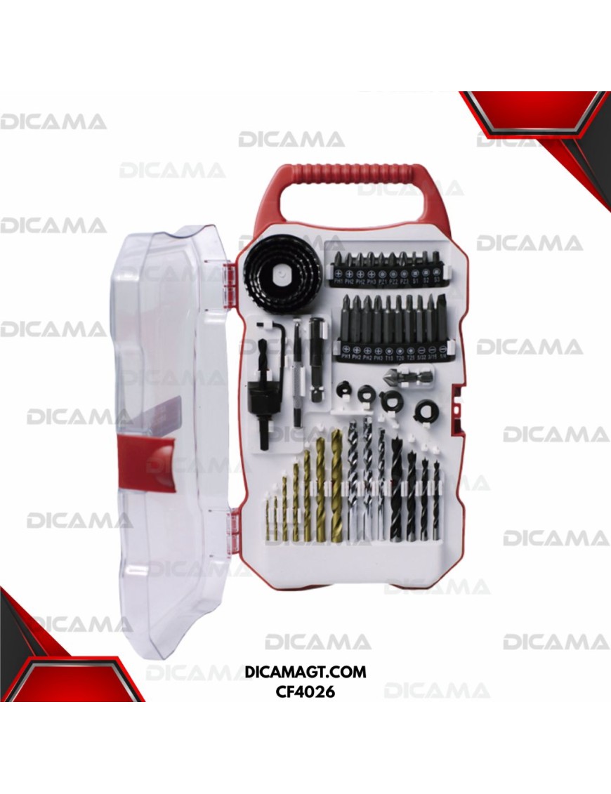 BROCAS JUEGO  47 PZAS Y PUNTAS BBT CF4026