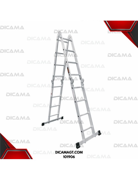 ESCALERA ALUMINIO DE MULTIPOSICION 16 ESCALONES TRUPER 101906