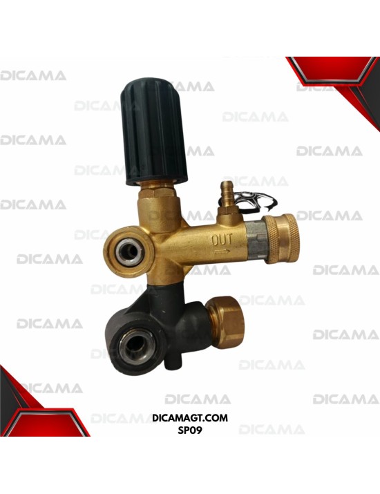 VALVULA DE BY-PASS PARA HIDROLAVADORA BBT SP09