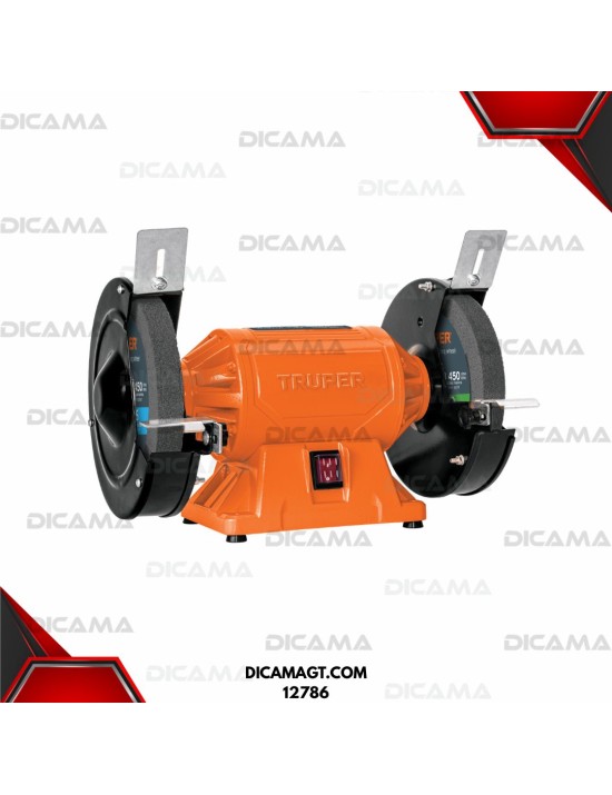ESMERIL DE BANCO DE 8 DE 3/4 HP TRUPER 12786