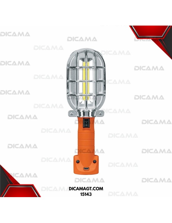 LAMPARA PARA MECANICO RECARGABLE LED 280 LUMENES TRUPER 15143