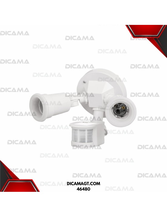 LUMINARIO INTEMPERIE 300W SENSOR BLANCO VOLTECK 46480