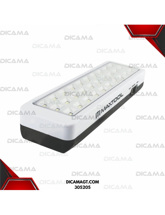 LAMPARA DE EMERGENCIA DE 30 LEDS MAXTOOL MAXTOOL 305205