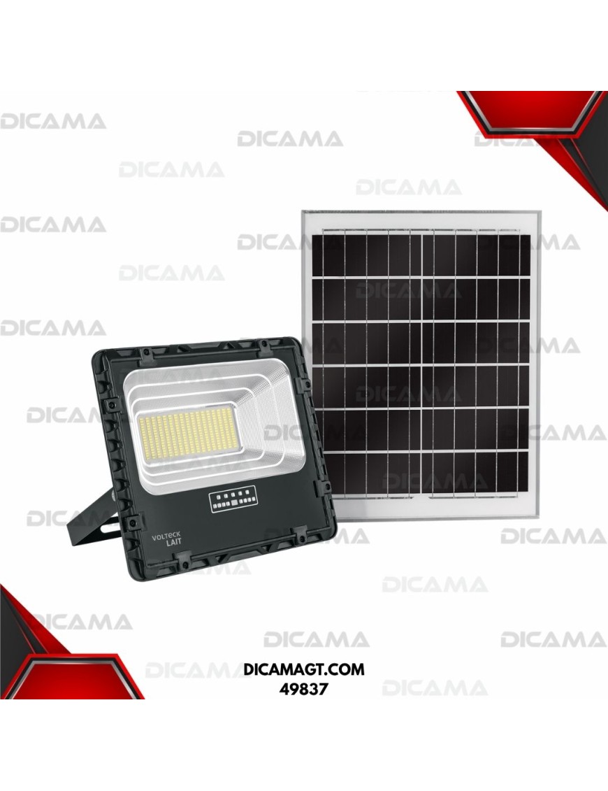 REFLECTOR LED 200 WATTS CON PANEL SOLAR TRUPER 49837