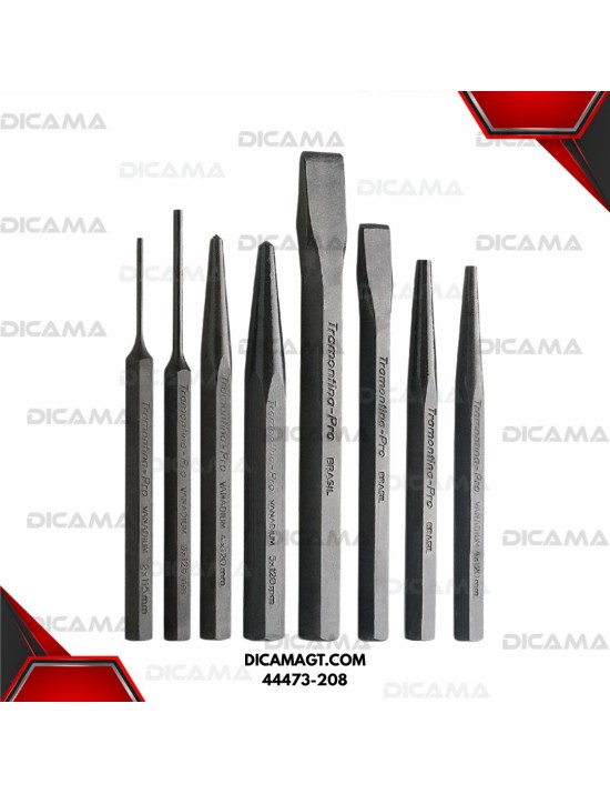 CINCELES 8PCS  4-15MM TRAMONTINA 44473-208
