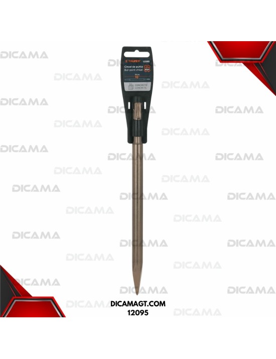 CINCEL DE PUNTA A SDS PLUS DE 10 TRUPER 12095