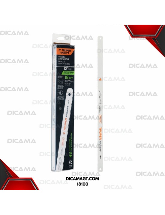 SIERRA BIMETALICA DE 12  18 DPP (SEGUETA) TRUPER 18100