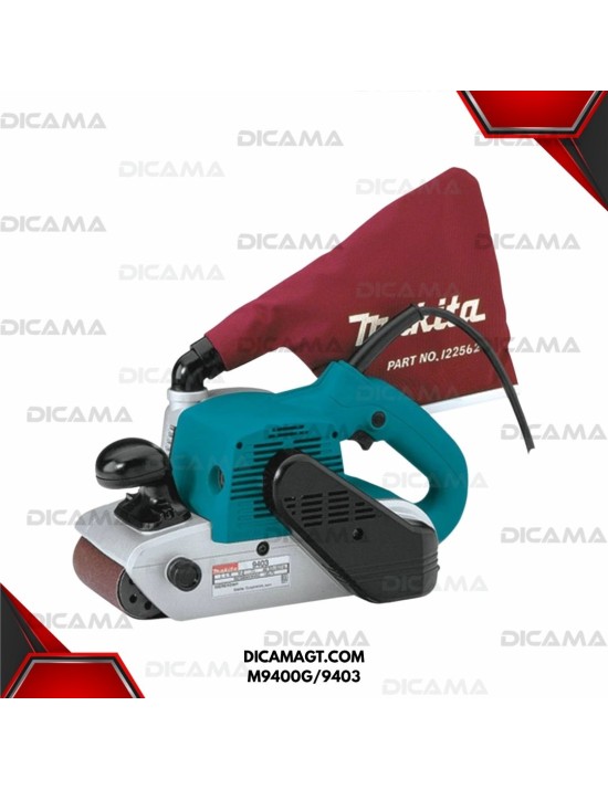 LIJADORA DE BANDA 4X24 940 WATTS MAKITA M9400G/9403