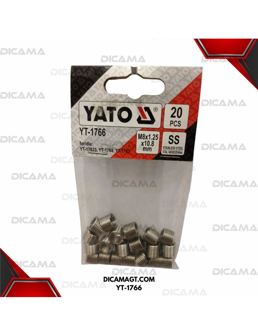 REPARADOR DE ROSCAS  (M8X1.25X10.8MM) YATO YT-1766