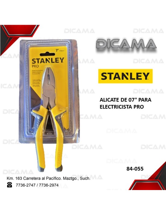 ALICATE 7" ELECTRICISTA PRO