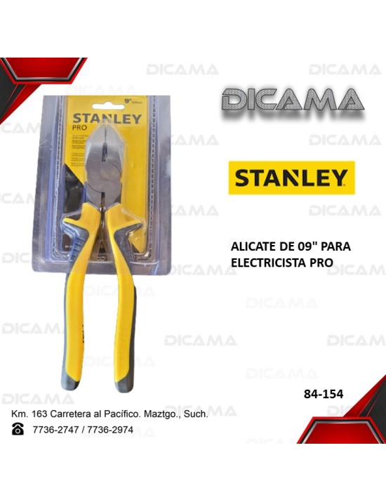 ALICATE 9" ELECTRICISTA PRO