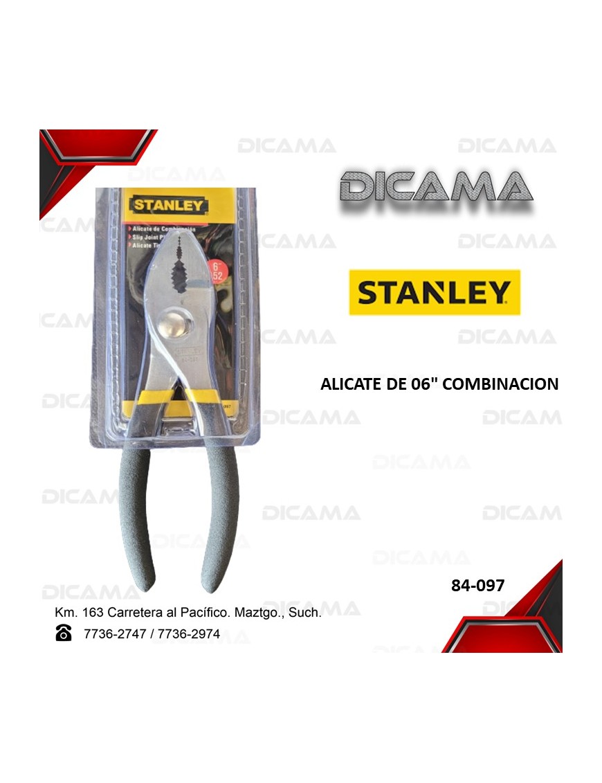 ALICATE 6" COMBINACION
