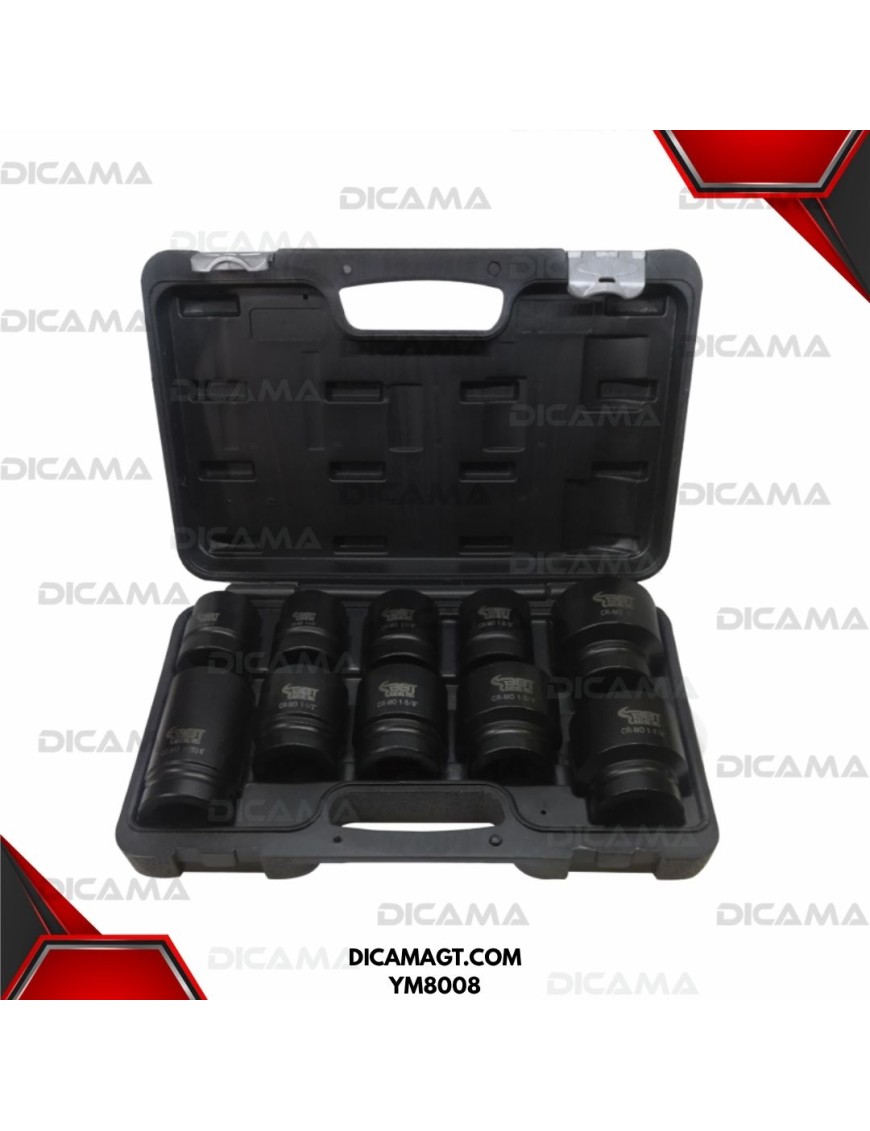 COPAS JUEGO RAIZ 1 10 PZAS DE IMPACTO 13/16-2 BBT YM8008