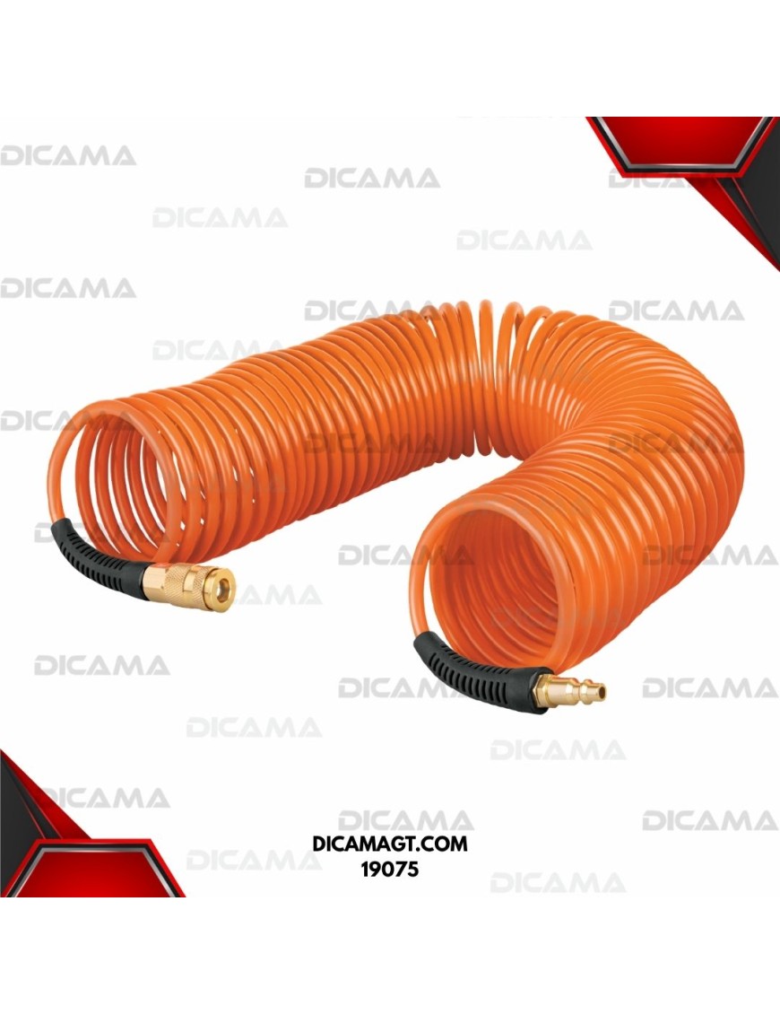 MANGUERA AIRE 1/4 TIPO RESORTE CONEX TRUPER 19075