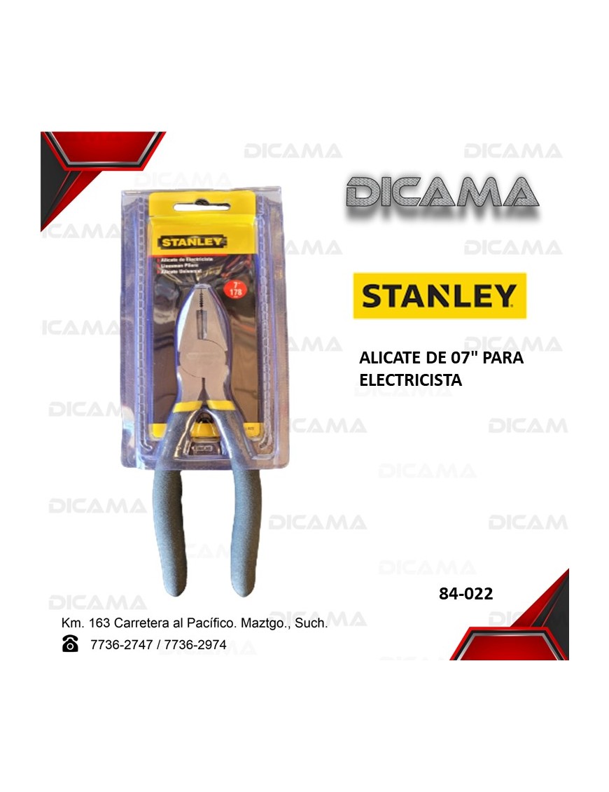 ALICATE 7" ELECTRICISTA