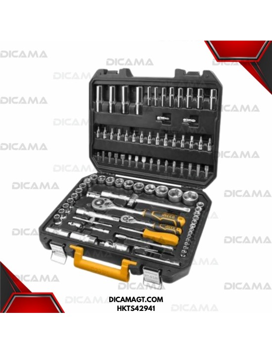 COPAS JUEGO RAIZ 1/4 1/2 94 PZAS MM/AM INGCO HKTS42941