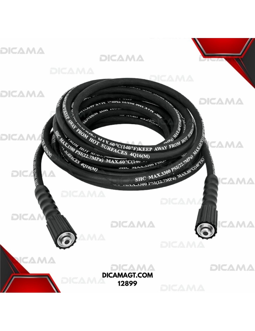 MANGUERA HIDROLAVADORA X METROS 2800/3300 TRUPER 12899