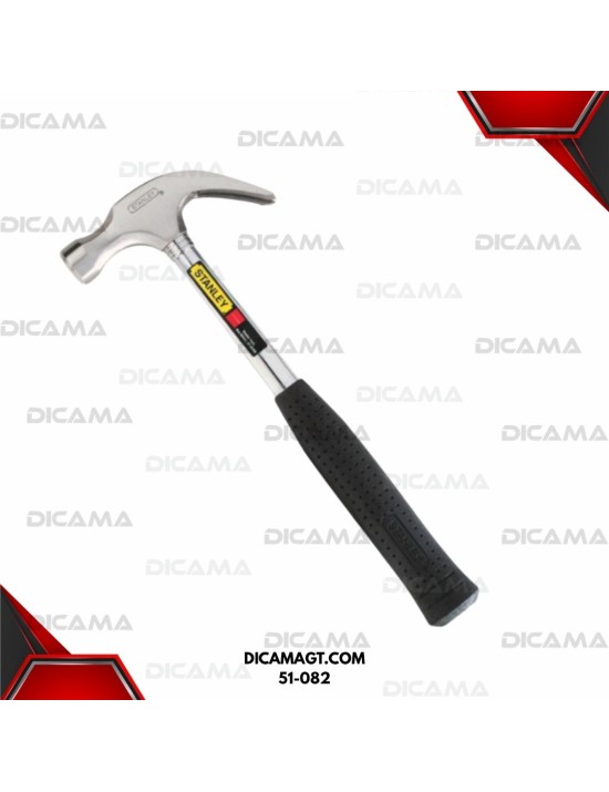 MARTILLO DE UÑA 20 ONZAS CABLO DE ACERO STANLEY 51-082