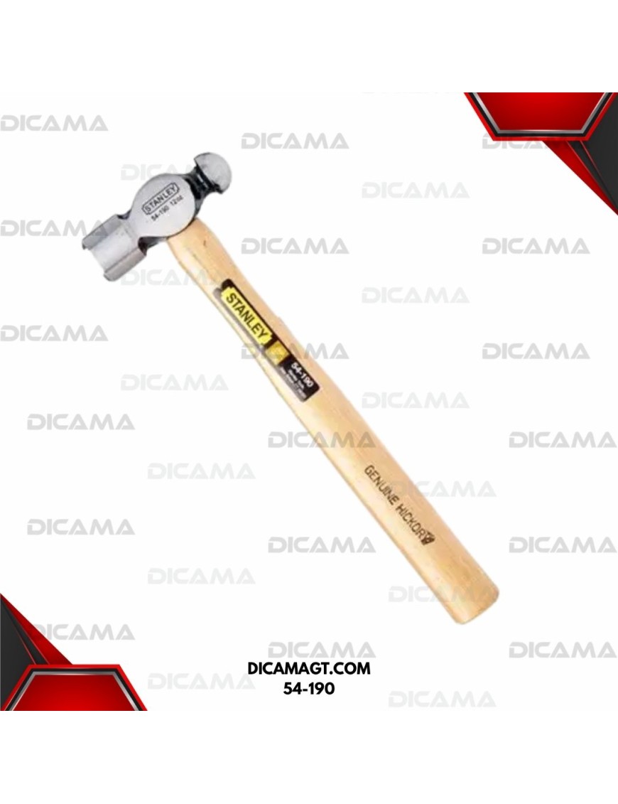 MARTILLO DE BOLA 12 ONZAS MECANICO STANLEY 54-190