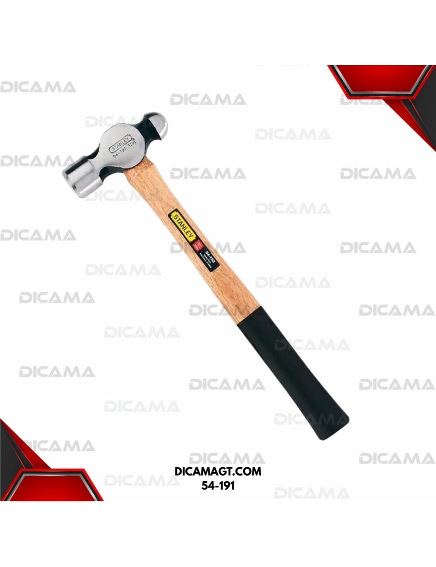 MARTILLO DE BOLA 16 ONZAS MECANICO STANLEY 54-191