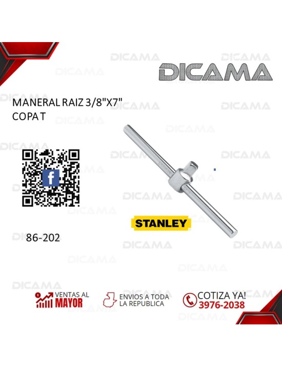 MANERAL RAIZ 3/8" 7" COPA T