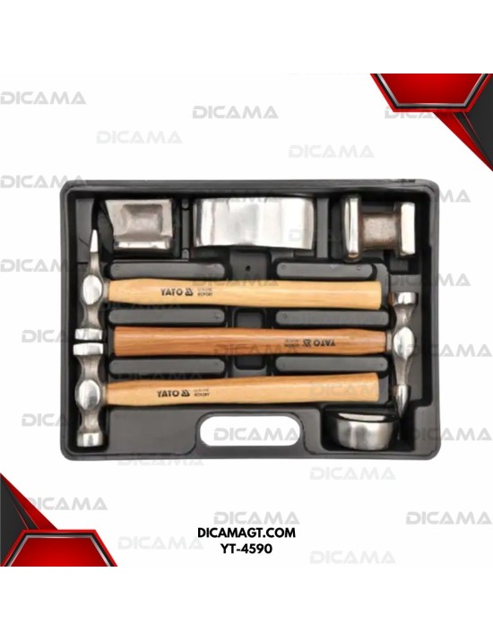 MARTILLO 7 PZS PARA ENDEREZADO YATO YT-4590