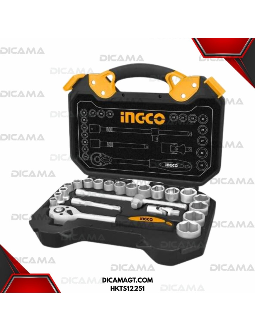 COPAS JUEGO RAIZ 1/2 25 PZAS MM  CR-V BMC INGCO HKTS12251