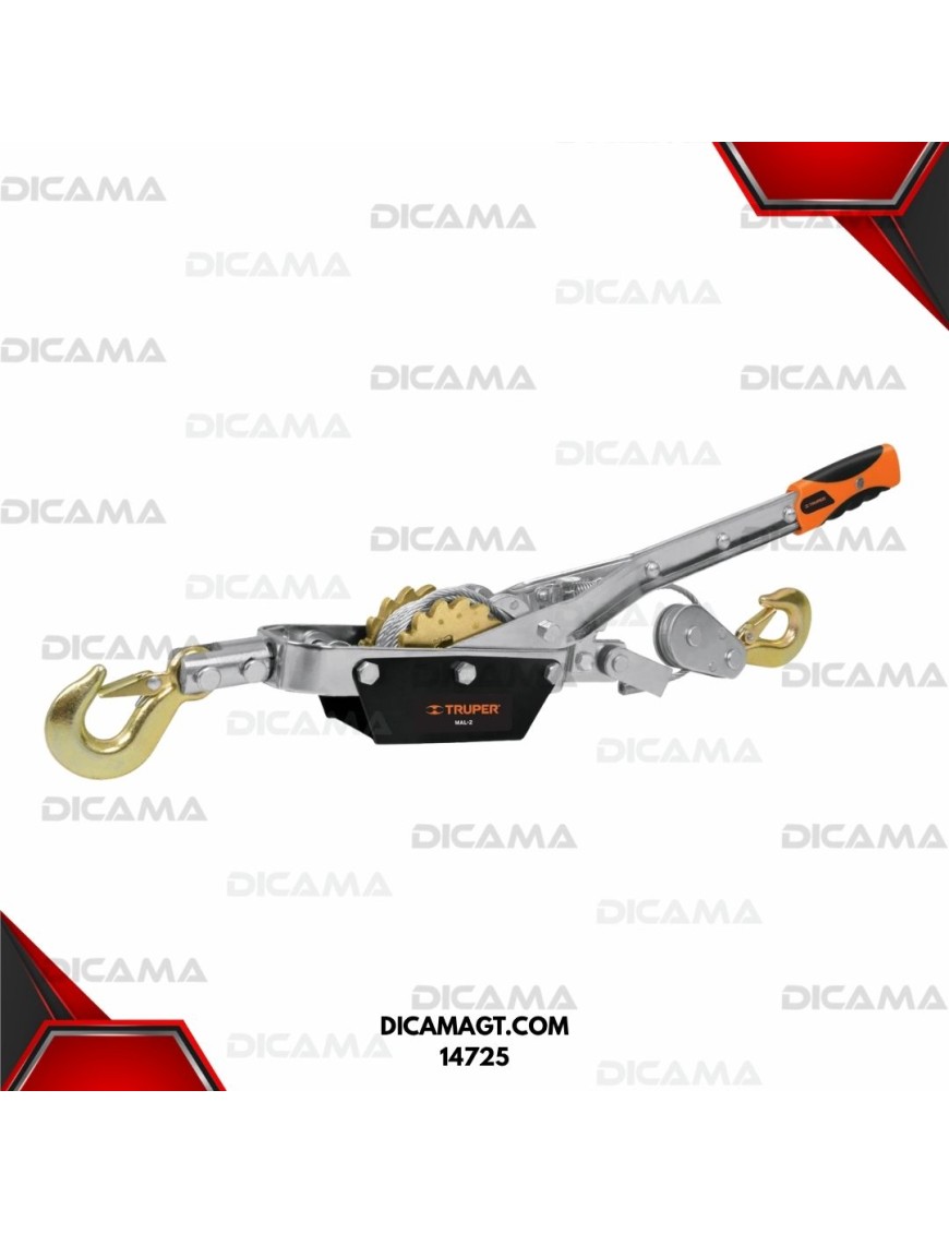 MICA DE CABLE 2 TONELADAS TRUPER 14725