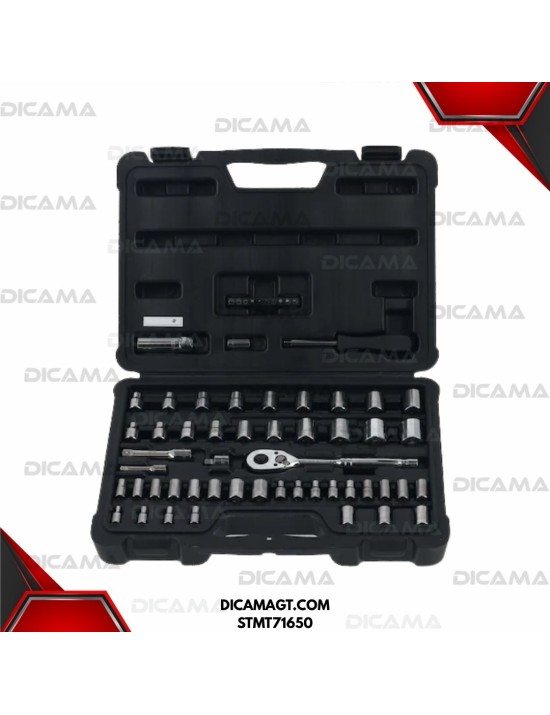COPAS JUEGO RAIZ 1/4 3/8 60PCS MM/SAE STANLEY STMT71650