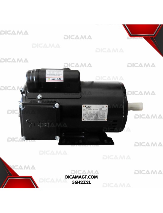 MOTOR ELECTRICO 2HP 3,450RMP 1PH 110/220V CERRADO BBT 56H2Z2L