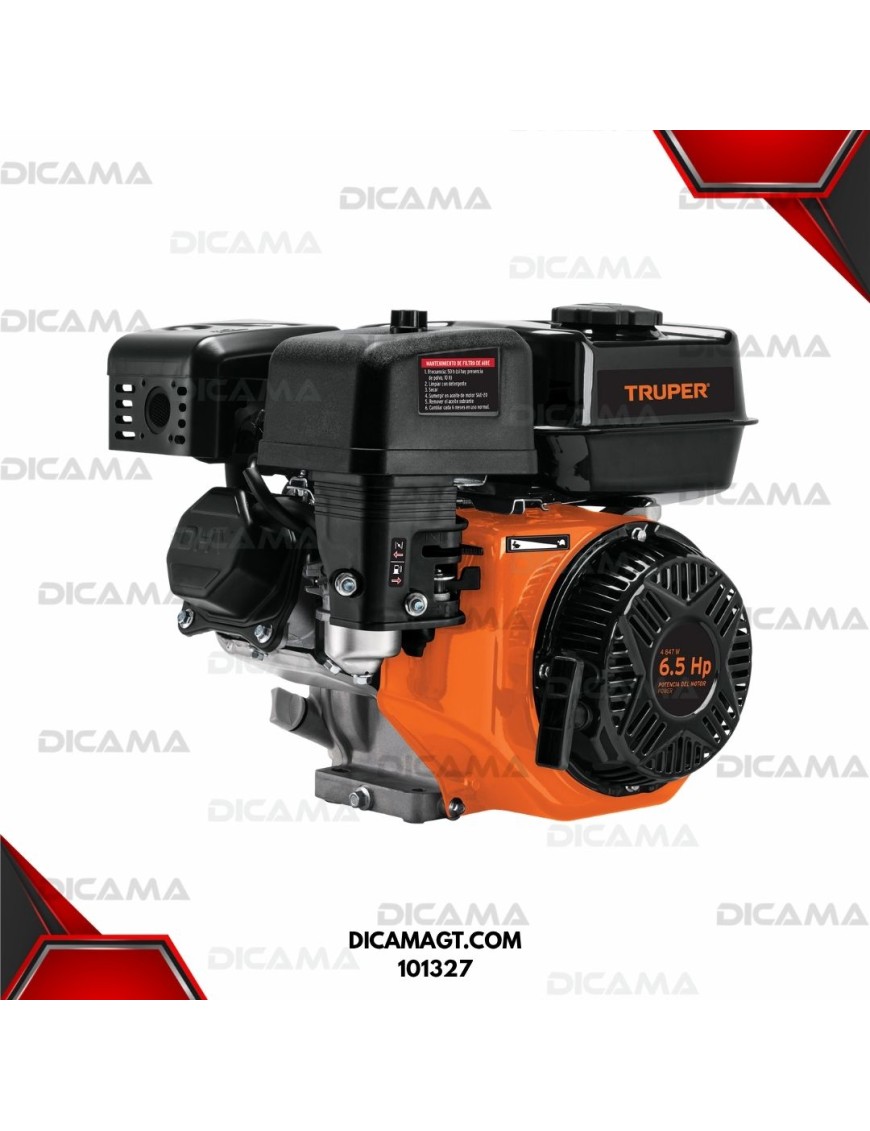 MOTOR ESTACIONARIO A GASOLINA 6.5 HP TRUPER 101327