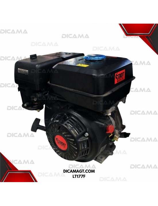MOTOR ESTACIONARIO A GASOLINA 9 HP EJE LISO CON CUÑERO BBT LT177F